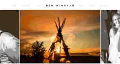 Desktop Screenshot of benminnaarphotography.com